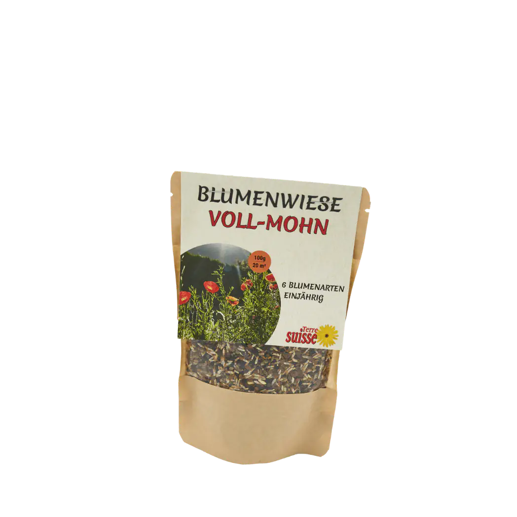 Blumenwiese Voll-Mohn